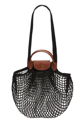 Le Pliage Filet Knit Shoulder Bag