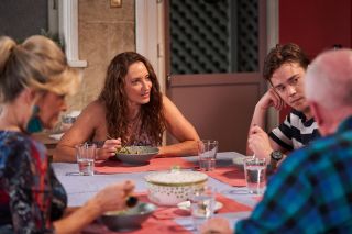 Stewart family dinner in Home and Away