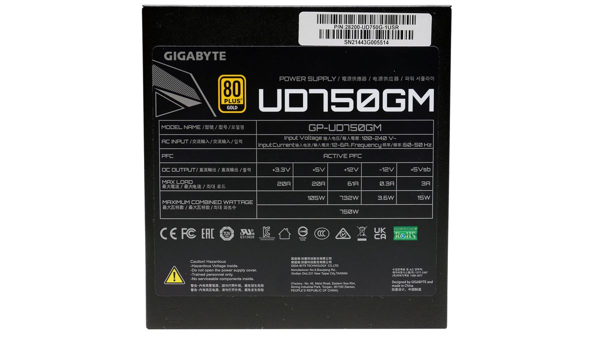 Gigabyte UD750GM