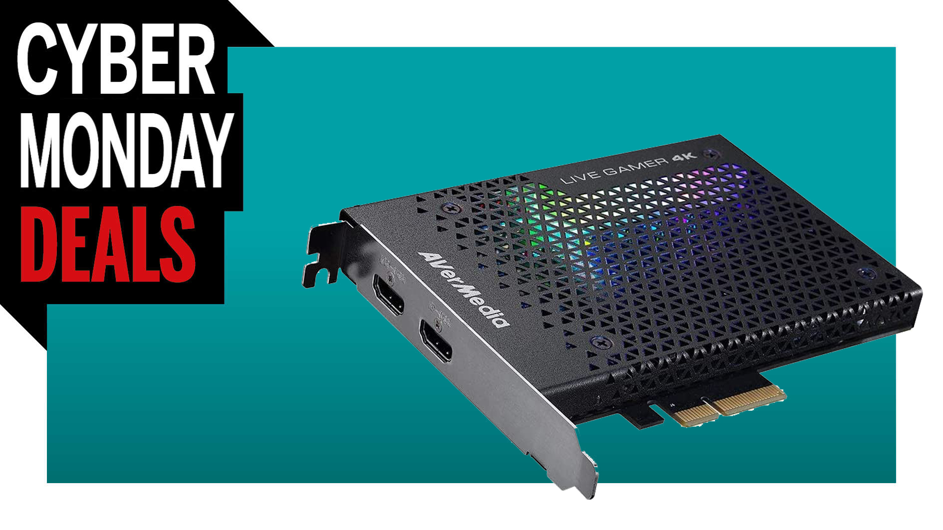  AVerMedia's 4K capture card is available at its lowest price yet for Cyber Monday 
