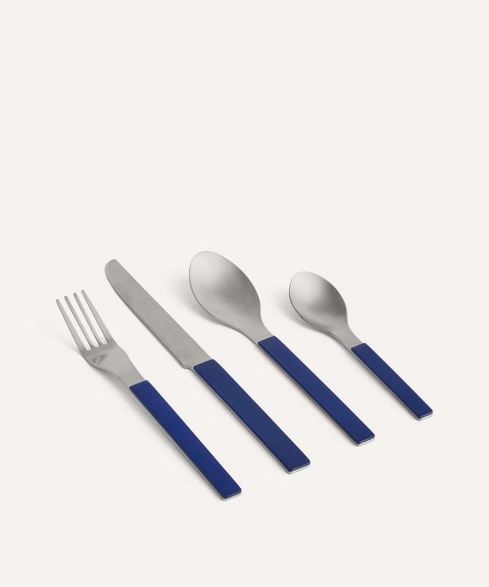Dark Blue Mvs Cutlery Set