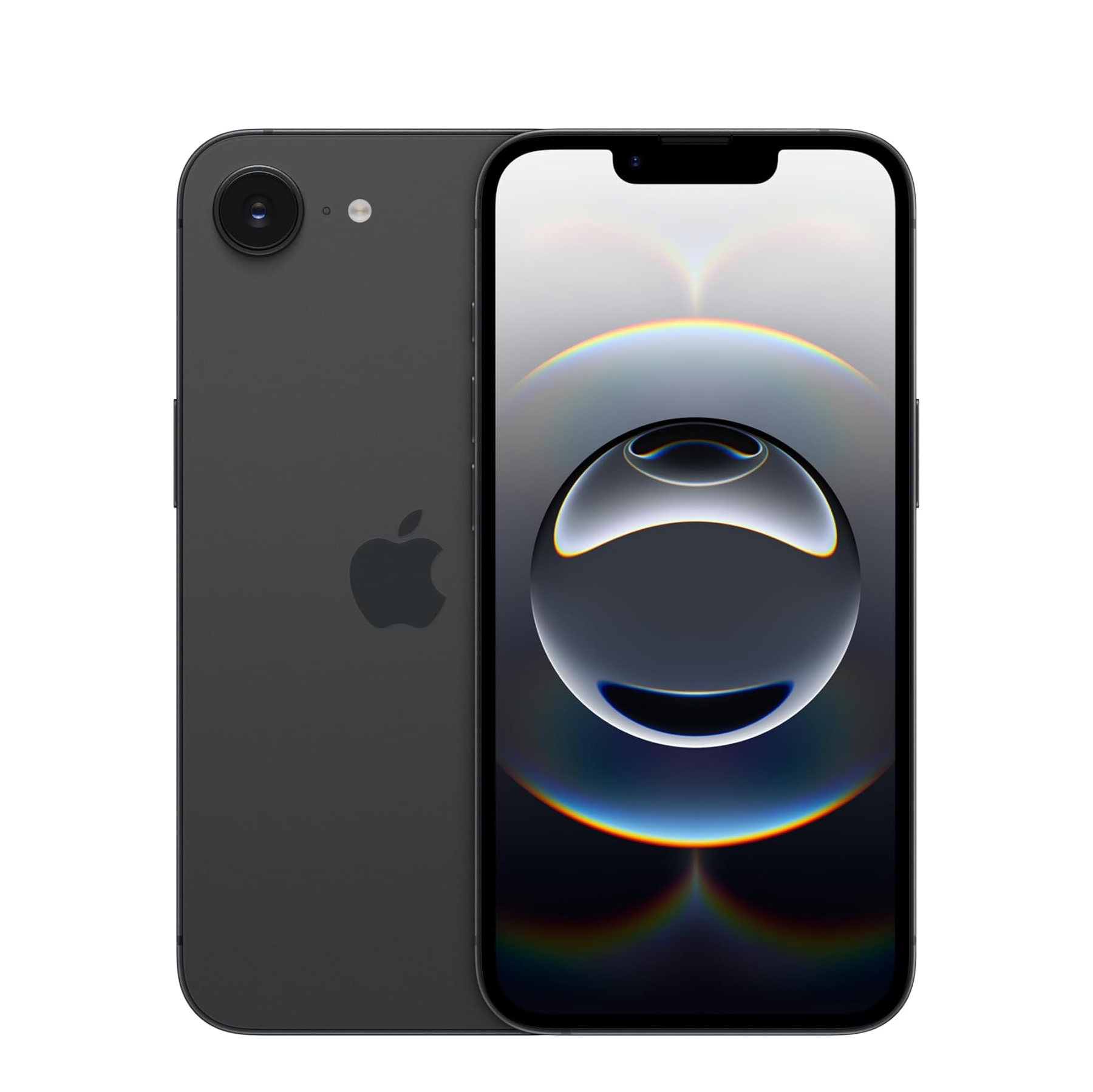 Apple iPhone 16e phone on a white background