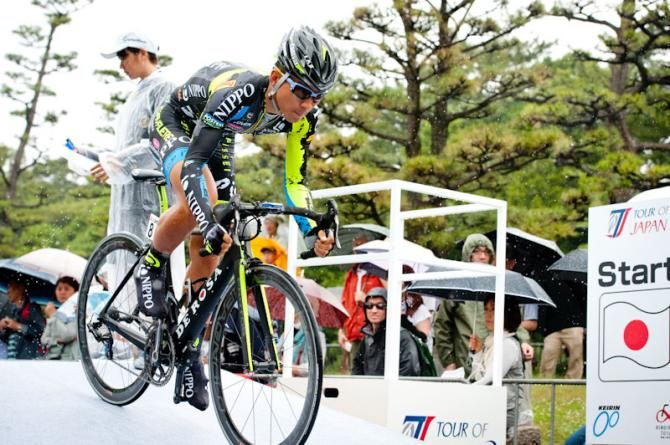 Kohei Uchima (Team NIPPO _ De Rosa) finished in fifth place, 5:46 behind the winner