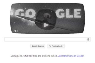 The "Google Doodle" of July 8, 2013 nods to the 66th anniversary of an unidentified object crash landing on a ranch near Roswell, N.M.