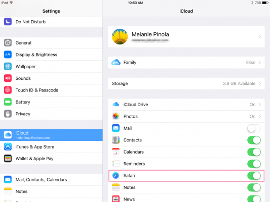 sync safari bookmarks without icloud