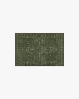 Martyn Lawrence Bullard Amira Green Tufted Rug 