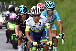 Esteban Chaves on stage nineteen of the 2016 Giro d'Italia