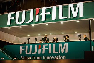 Fujifilm stand at the photography and video show