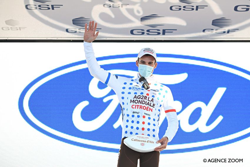 CASSIS FRANCE FEVRIER 11 Lilian Calmejane of team Ag2r Citroen durant letape 1 Aubagne Six Fours les Plages du Tour de Provence 2021 Le 11 fevrier 2021 Cassis France Photo by James StarttAgence Zoom