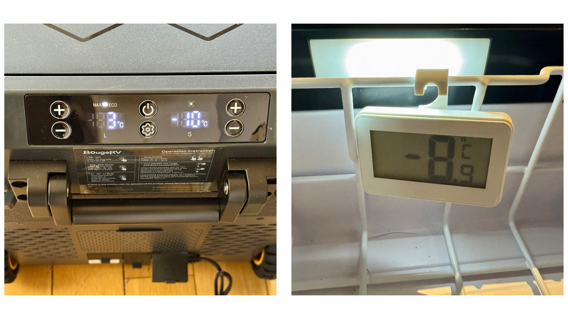 BougeRV CRD2 40L in the field