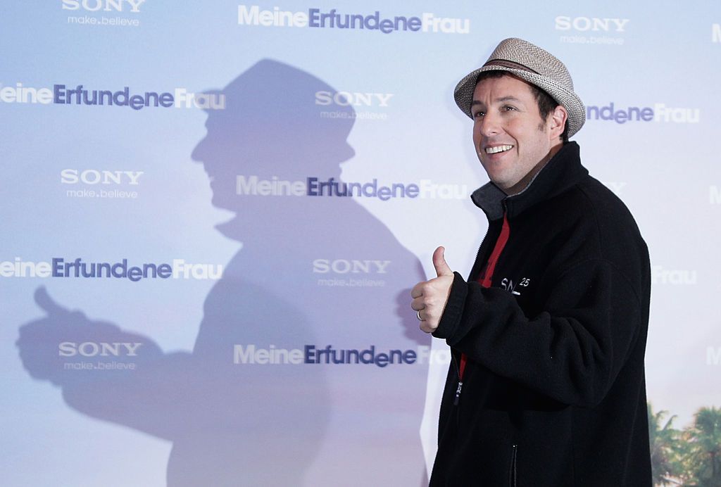 Adam Sandler is so glad you&amp;#039;ve watched half a billion hours of his movies.