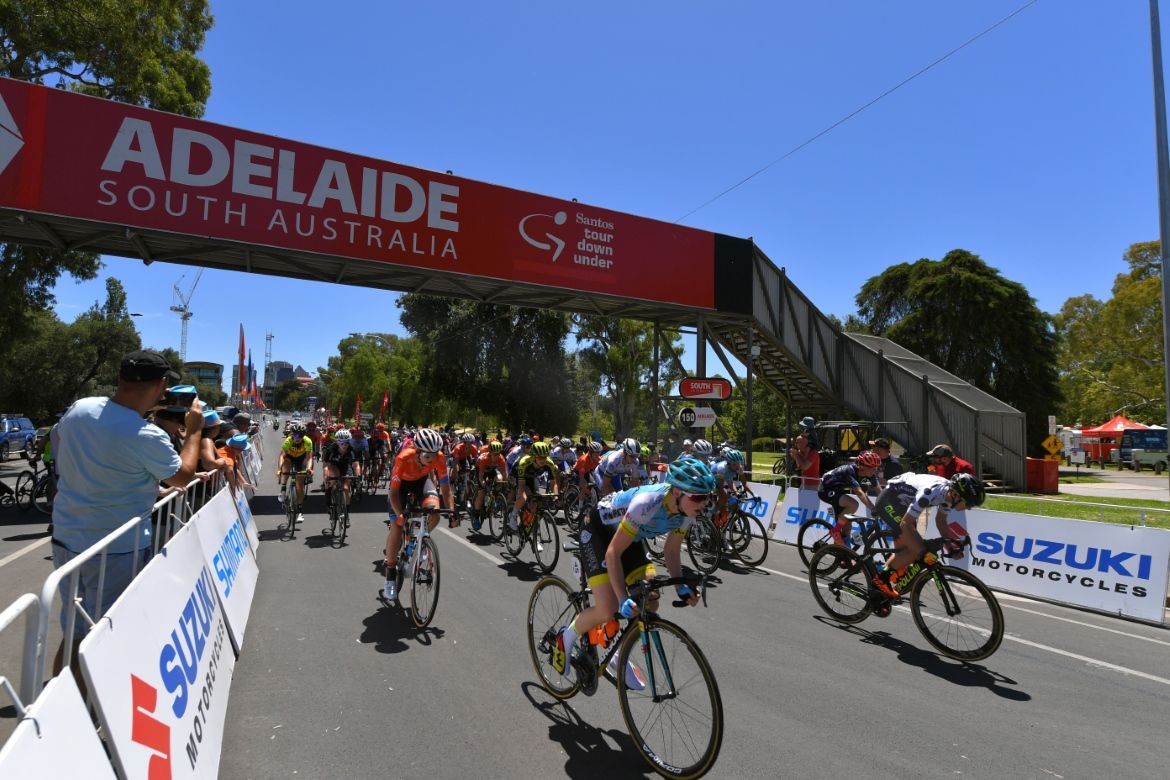 Adelaide hosted the final day of the Women's Tour Down Under.