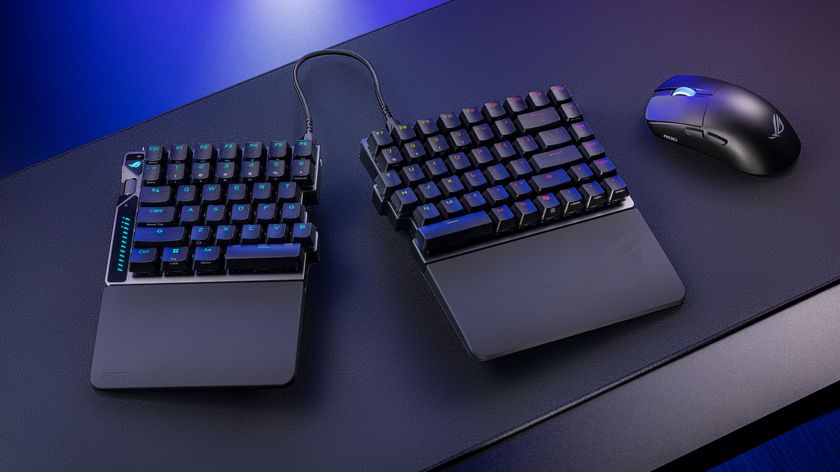 ASUS ROG Falcata ergonomic keyboard