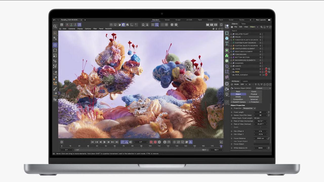 MacBook Pro 2021 at Apple event