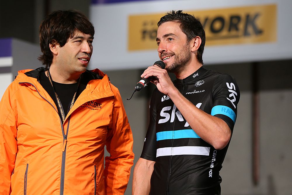 Xabier Zandido Echaide at 2016 Japan Cup team presentation