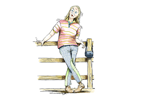 Liver Yard Person - stable stereotypes