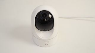 Eufy Indoor Cam E220 on a white surface