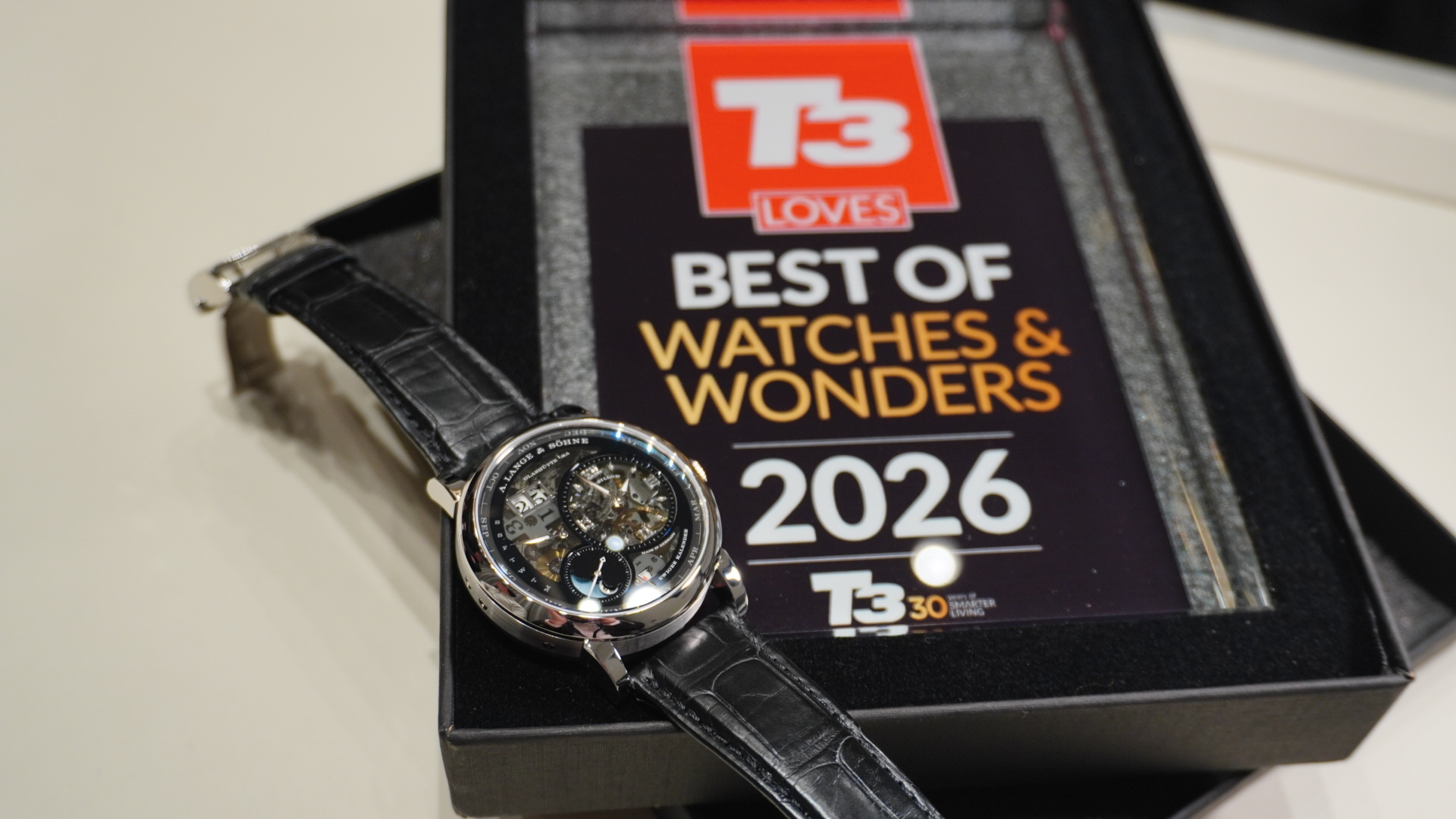 A Lange and S&amp;ouml;hne Lange 1 Tourbillon Perpetual Calendar "Lumen"