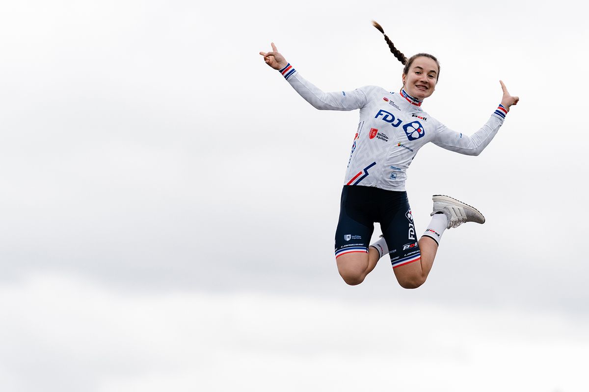 The 2021 FDJ Nouvelle Aquitaine Futuroscope jersey