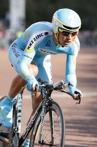 Alexandre Vinokourov (Astana) was there or thereabouts in seventh.