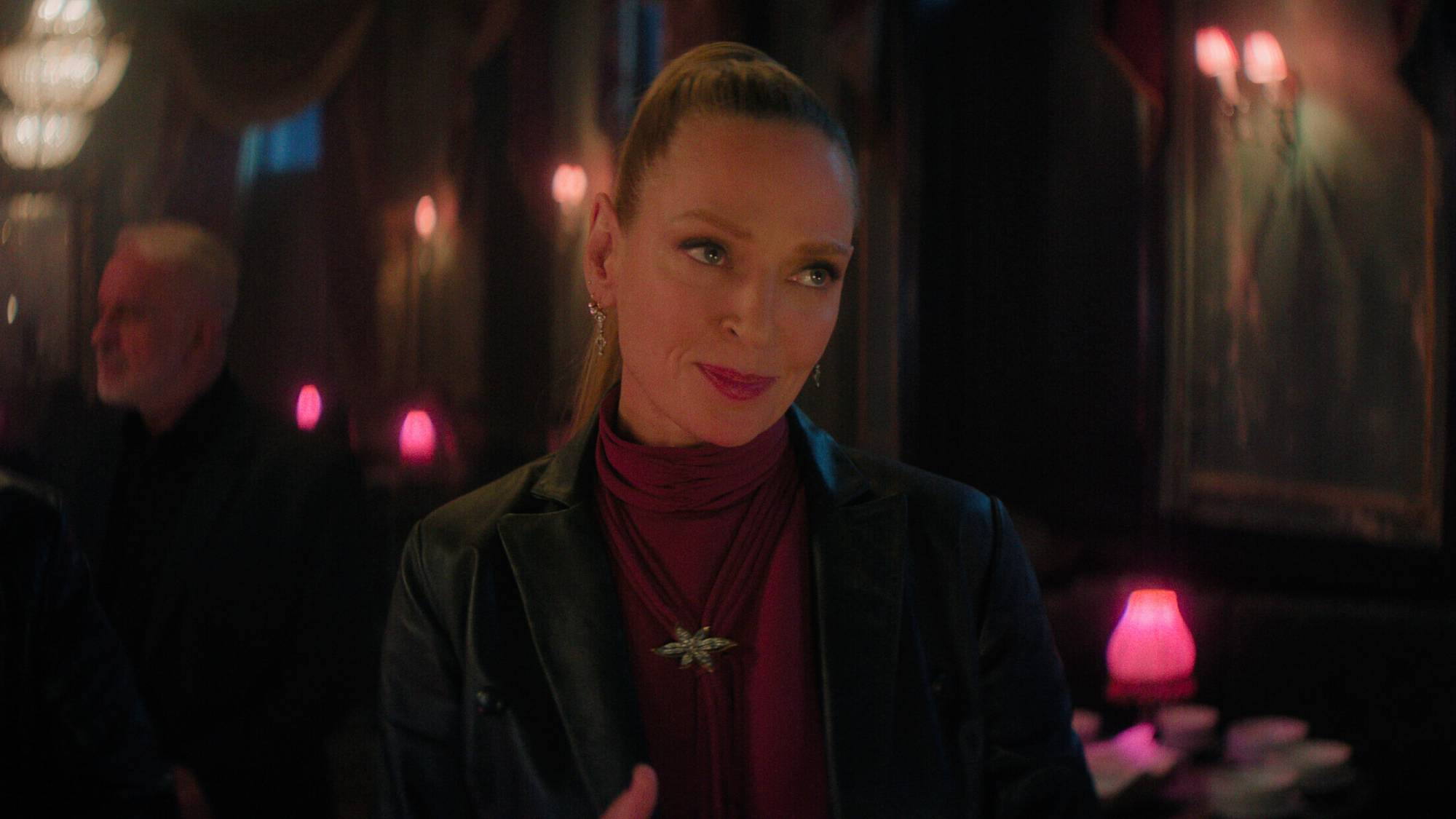 Uma Thurman as Devora Kasimer in "Pretty Lethal"