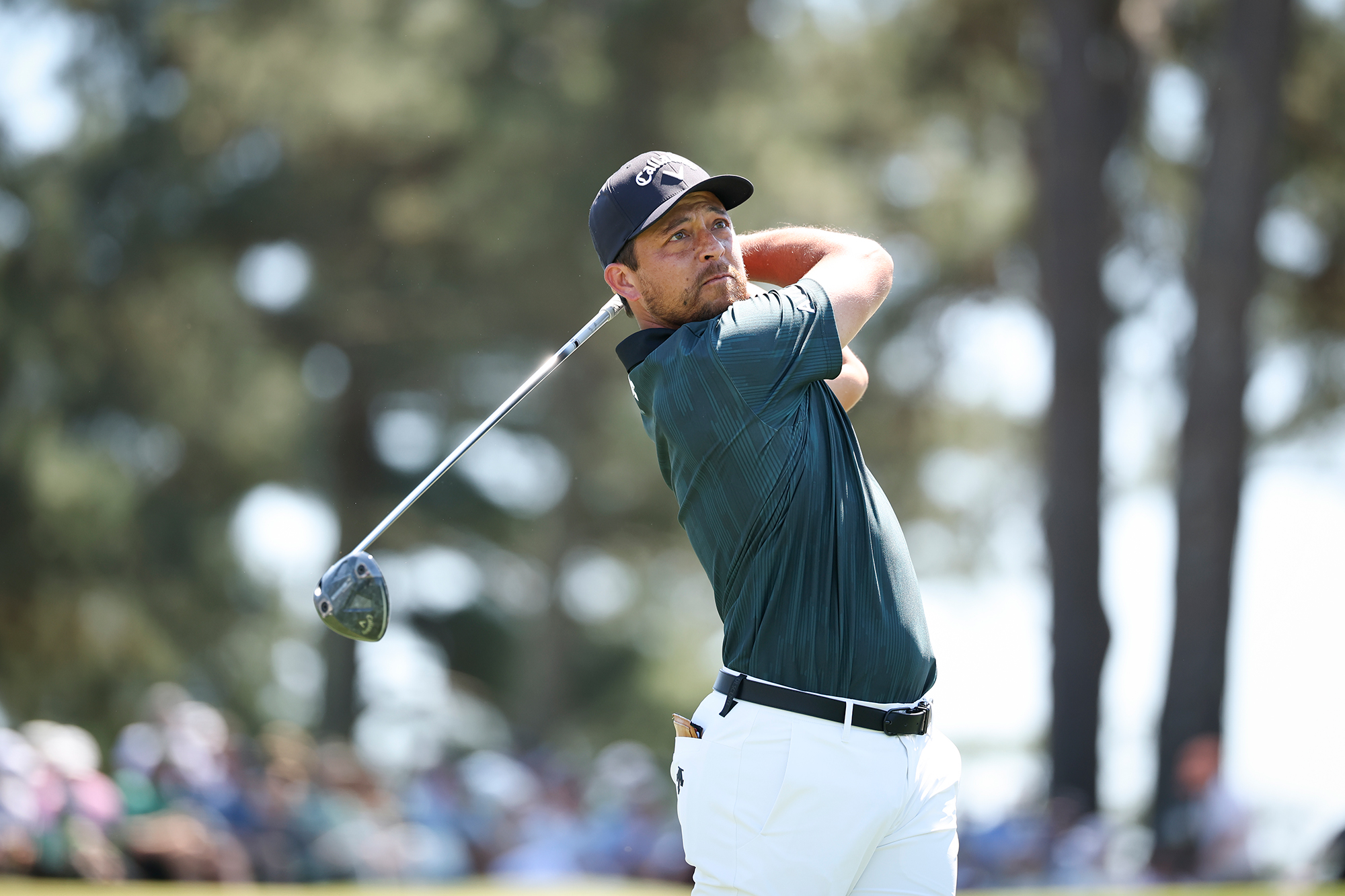 Xander Schauffele at the Masters