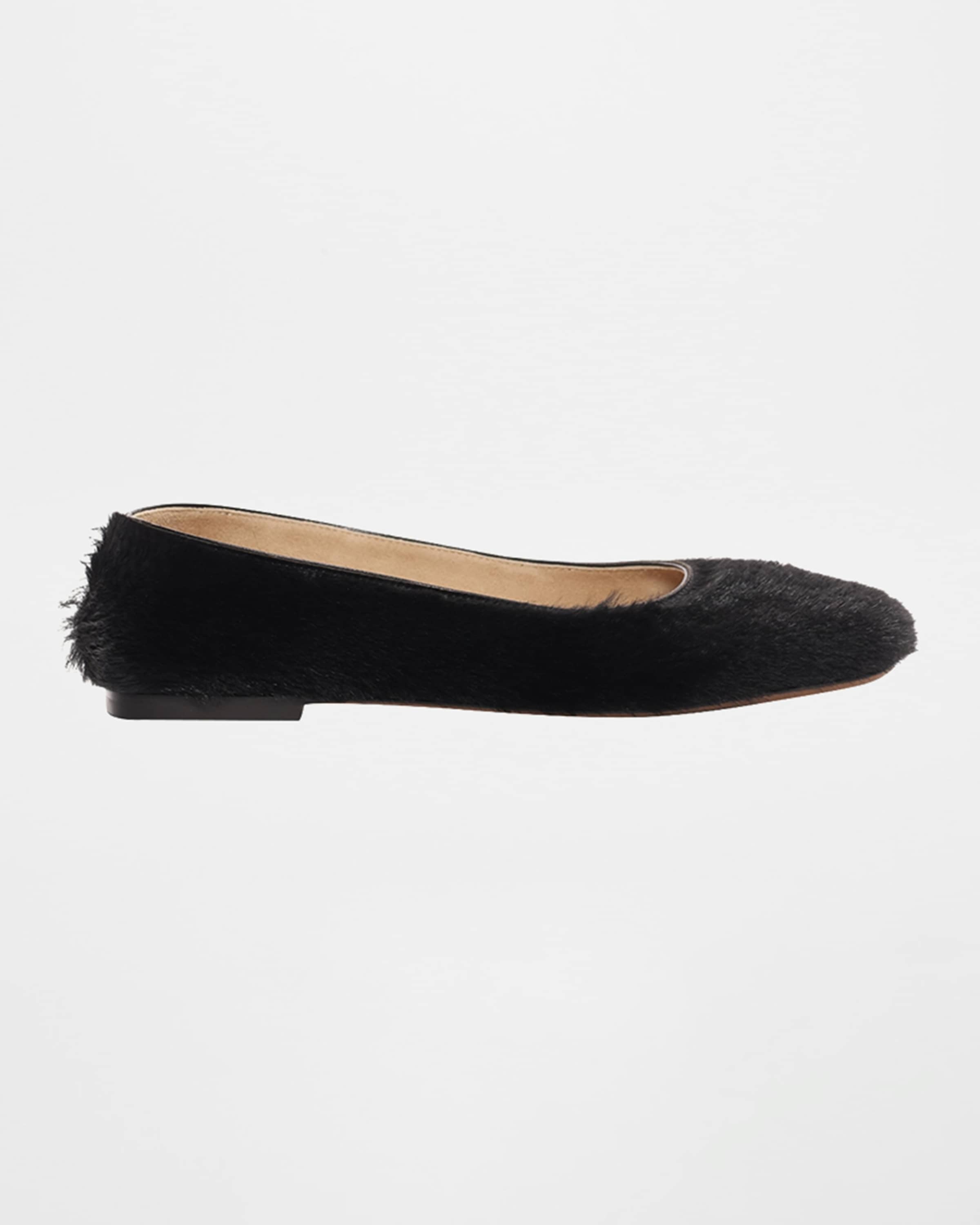 The Row, Pony Hair Ballerina Flats