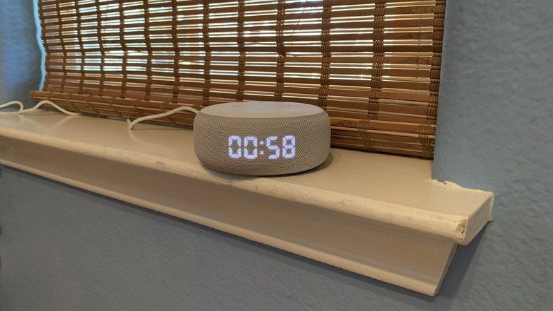 Echo Dot with Clock timer