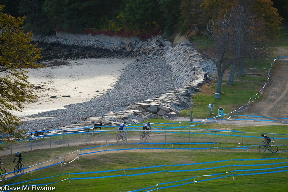 Racers and spectators got to enjoy a perfect autumn day