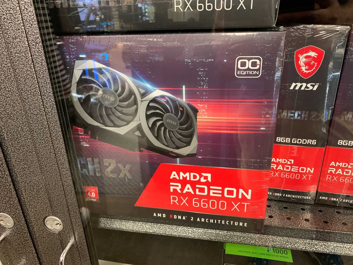 Radeon RX 6600 XTs Available at Micro Center, Hard to Find 