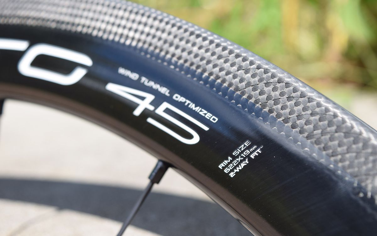 The rim has an internal width of 19mm