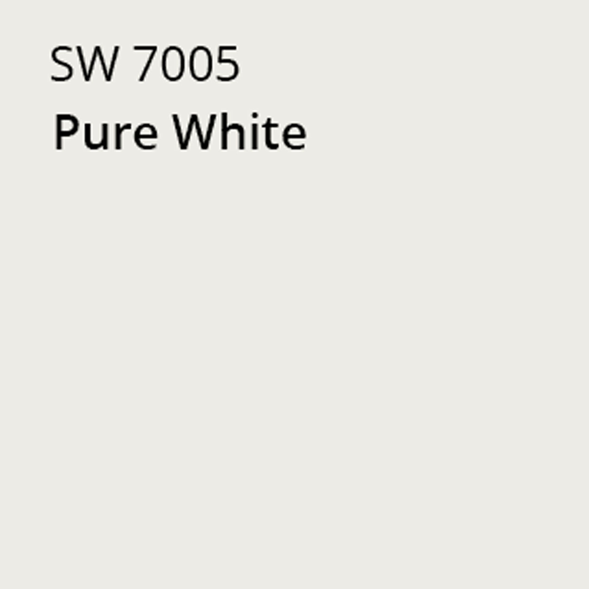 Sherwin Williams Pure White