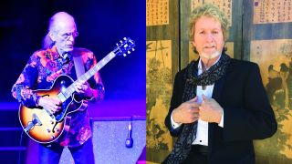 Yes guitarist Steve Howe and former Yes singer Jon Anderson