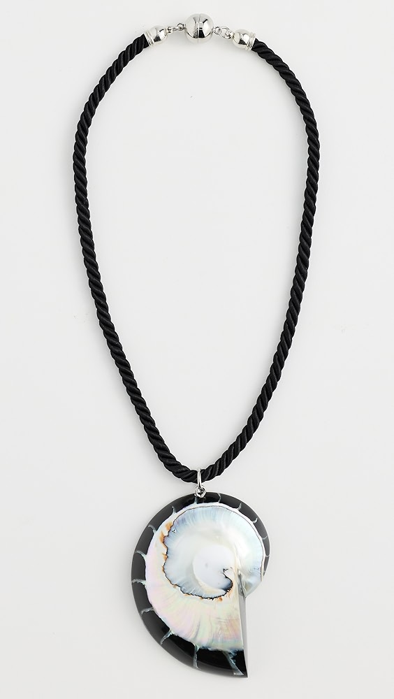 Julietta Nautilus Cord Necklace