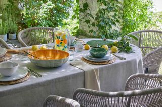 John Lewish summery tableware for outdoor dining ideas