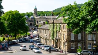 The pretty town of Buxton, Derbyshire