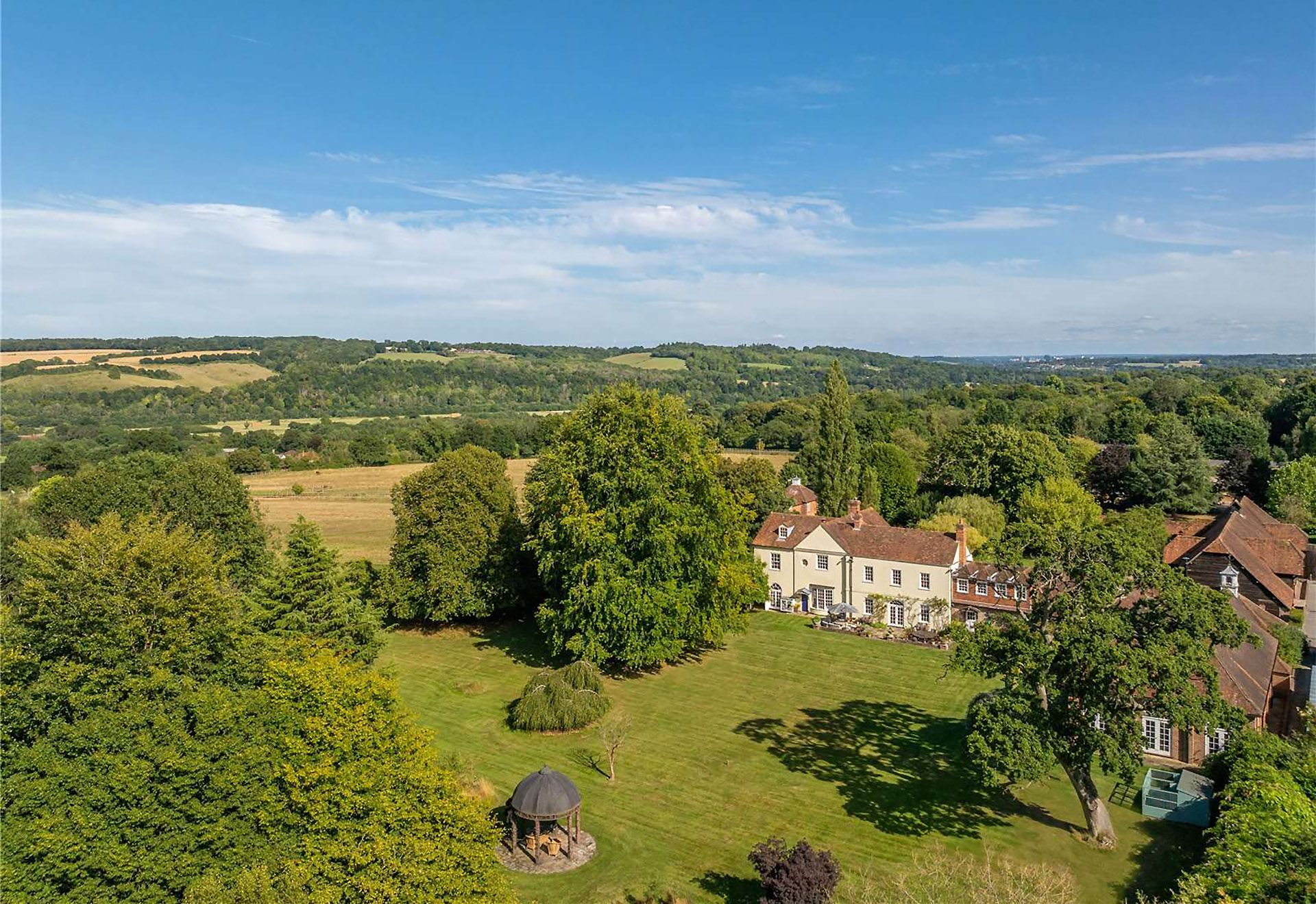 Six superb country homes for sale across Britain, from £1.1 million to £13.5 million, as seen in Country Life