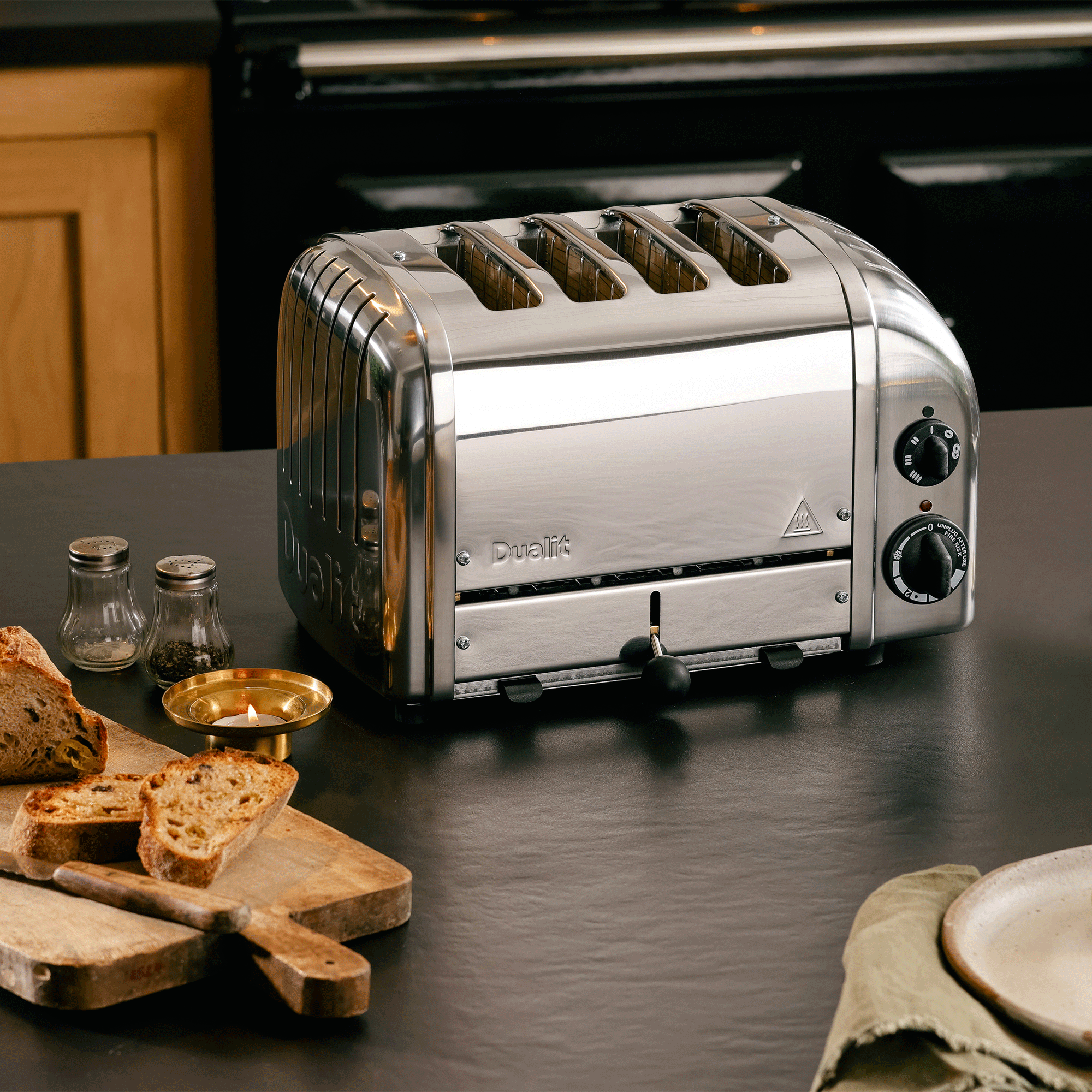 Dualit silver toaster