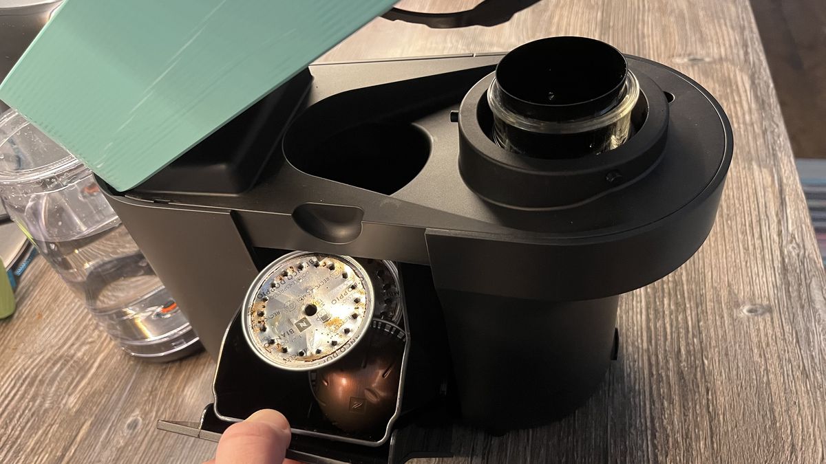 Nespresso Vertuo Pop review a colorful pod coffee maker TechRadar