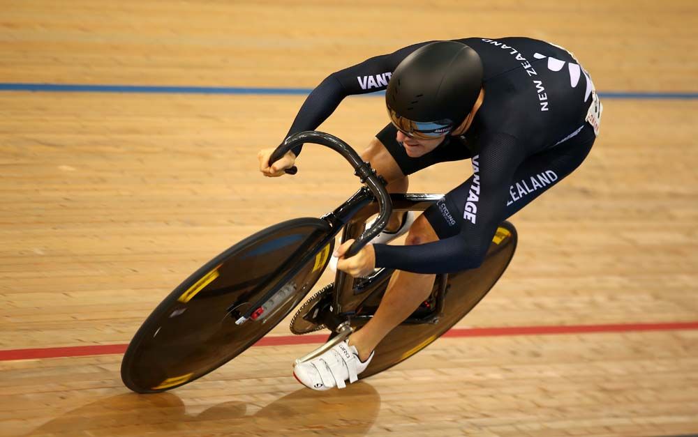 Aaron Gates in the omnium