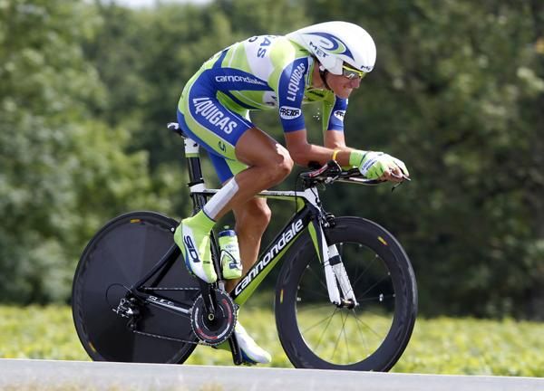 Roman Kreuziger (Liquigas) held on to ninth on GC