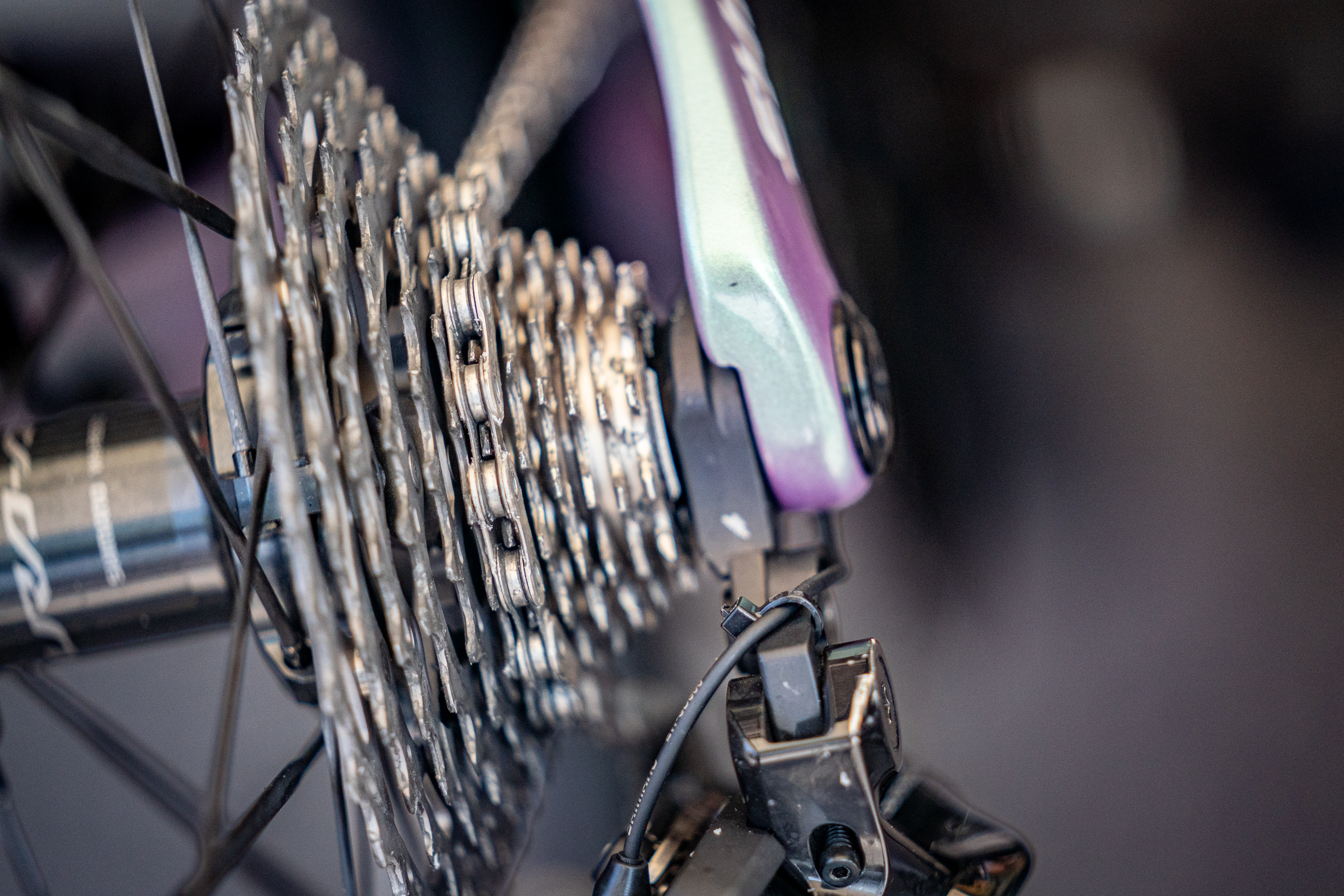 Fenix Premier Tech's Shimano Dura-Ace tech at the Tour de France Femmes