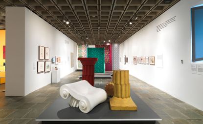 Installation view of ‘Ettore Sottsass: Design Radical