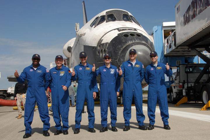 Shuttle Astronauts Glad to be Home