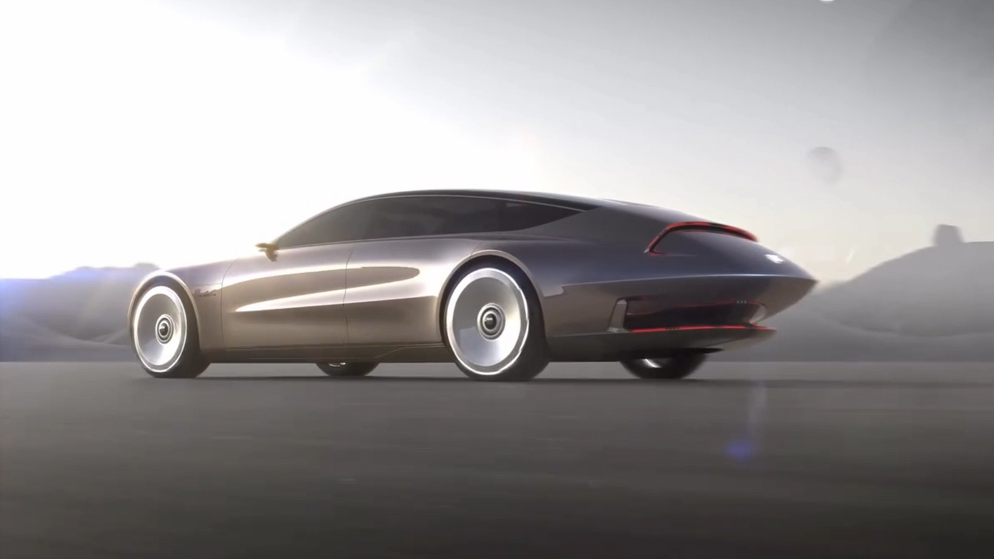 Buick Electra Orbit concept car from a variety if angles 