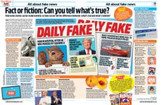 Fake news articles image