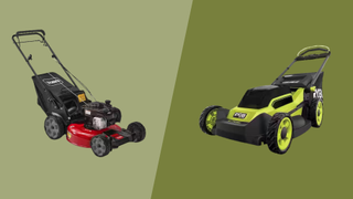 Gas vs electric lawn mowers