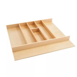  Trimmable Wooden Kitchen Drawer Divider Utility Holder