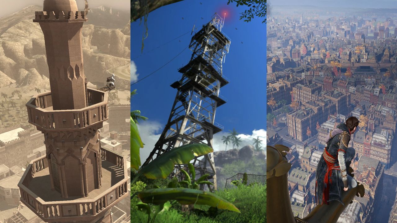 Click through the gallery for a tour of Ubisoft towers.
