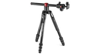 This is the first time Manfrotto's 90-degree column design has been available in a compact travel tripod design.